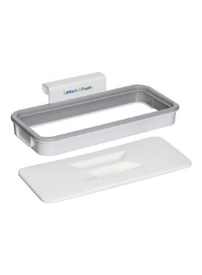 Trash Bag Holder White 5x20cm - Image 1