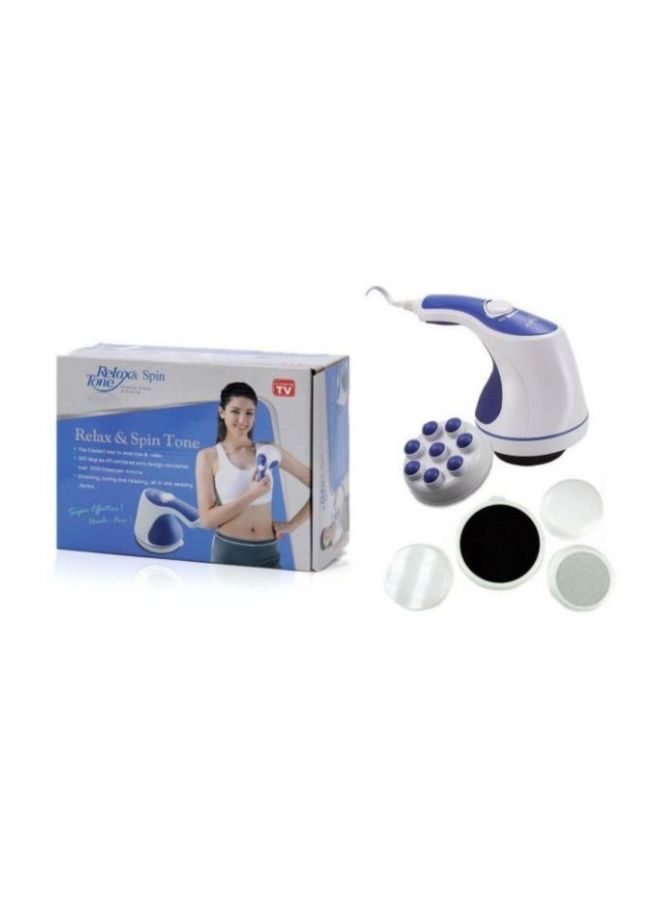 Shiatsu Body Massager White/Purple - Image 2