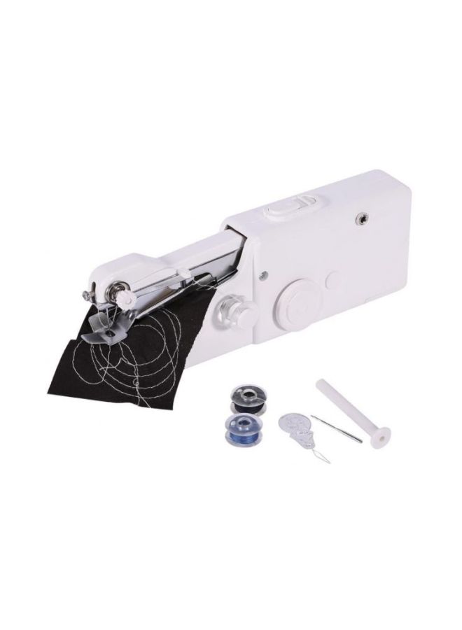 Yostyle Handheld Mini Sewing Machine White/Silver 20X11.5X21centimeter NB-324 White/Silver - Image 2