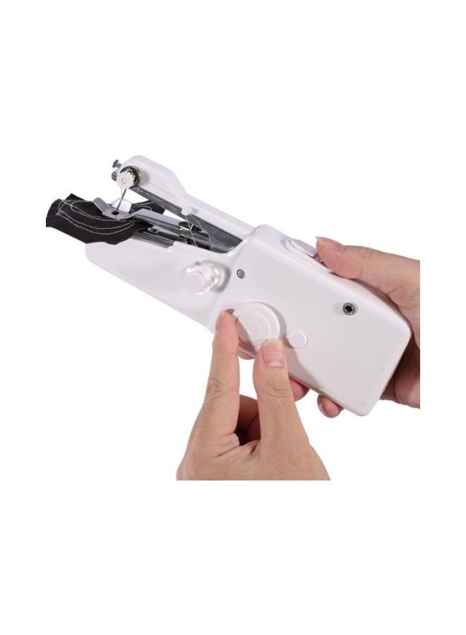 Yostyle Handheld Mini Sewing Machine White/Silver 20X11.5X21centimeter NB-324 White/Silver - Image 4