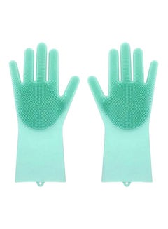 Generic Dishwashing Cleaning Gloves Green  - Image 1