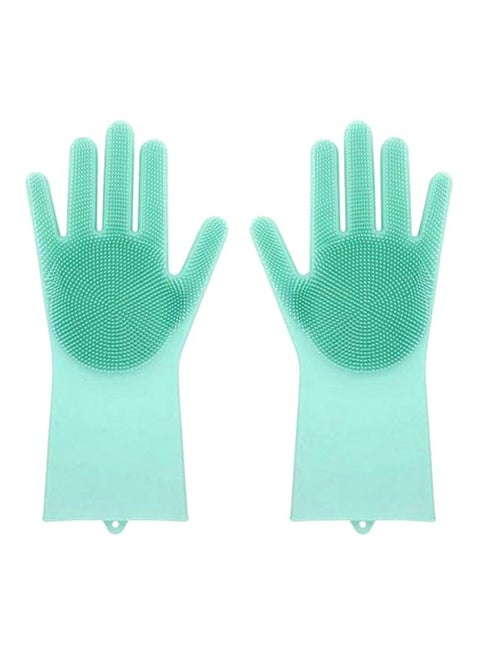 Dishwashing Cleaning Gloves Green