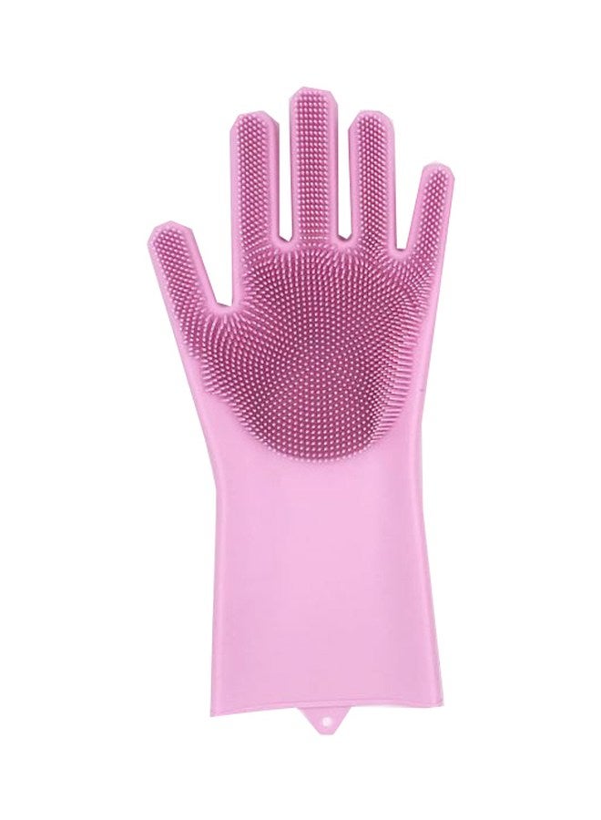 بيفاوند طقم قفازات للتنظيف ضد الماء مكون من قطعتين وردي - Image 1