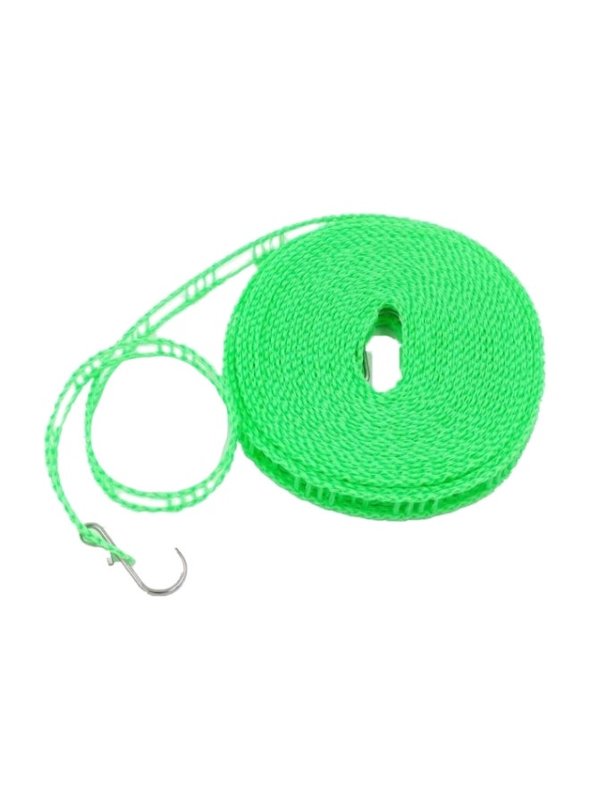 Windproof Portable Camping Clothesline Green 2x10cm  - Image 1