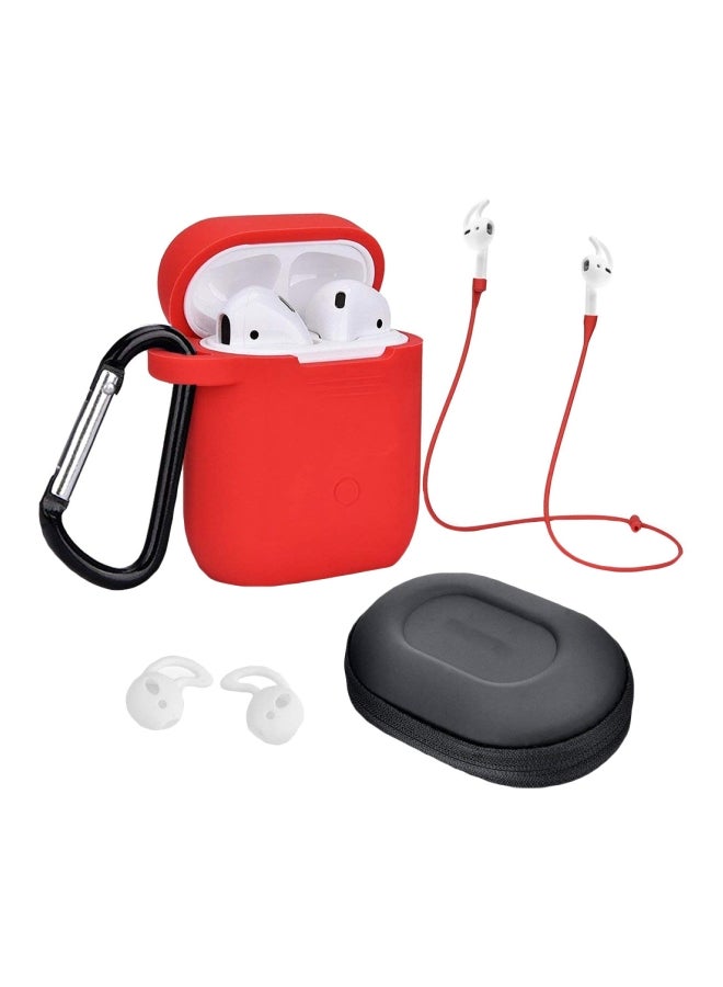 Ozone - Protective Case For Apple AirPods 1/2 Red - Image 1