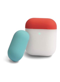 Ozone Protective Silicone Case For Apple AirPods White/Purple/Red  - Image 2