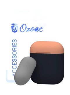 Ozone Protective Duo Case For Apple AirPods 1/2 Blue/Beige/Grey  - Image 1