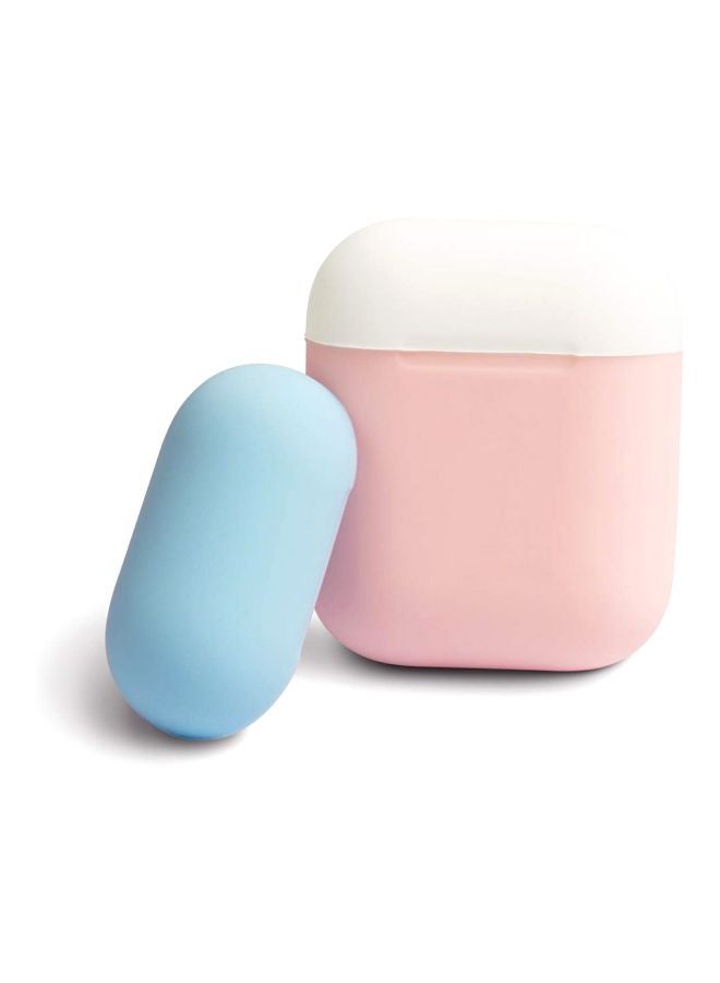 Ozone Protective Duo Case For Apple AirPods 1/2 Pink/White/Blue  - Image 4