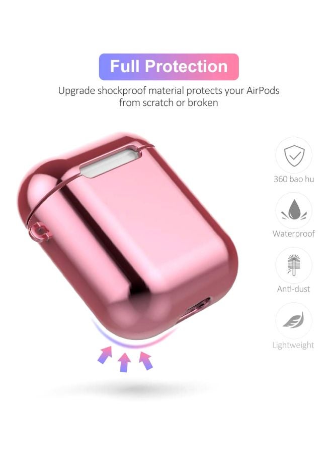 أوزون حافظة حماية لسماعات أبل إير بودز 1‏/2 وردي - Image 4