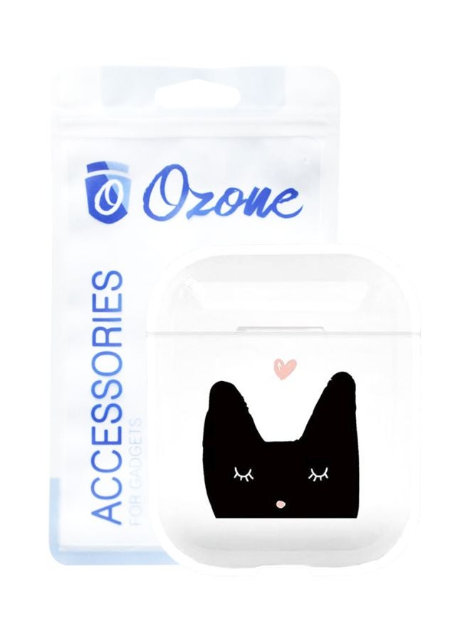 Ozone Protective Case For Apple AirPods 1/2 White/Black  - Image 1