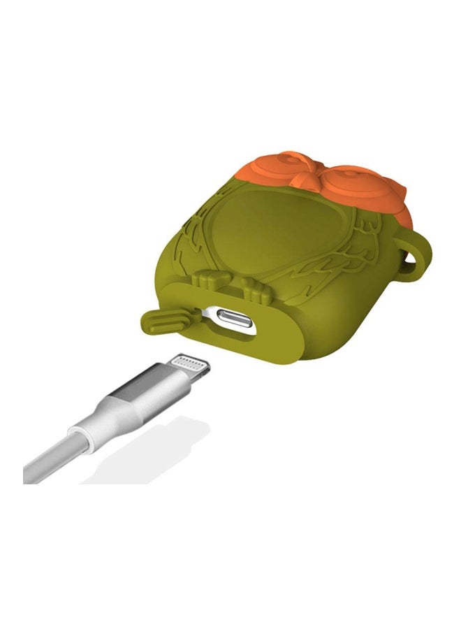 Ozone Protective Case For Apple AirPods 1/2 Green/Orange - Image 3