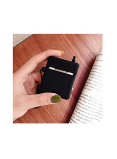 Ozone Protective Cartoon Series Case Cover For Apple AirPods 2/1 With Keychain Black/White  - Image 4