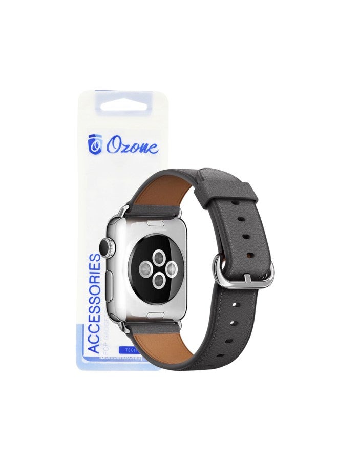 Ozone - Replacement Band For Apple Watch Series 1/2/3 38/40 mm Grey - Image 1