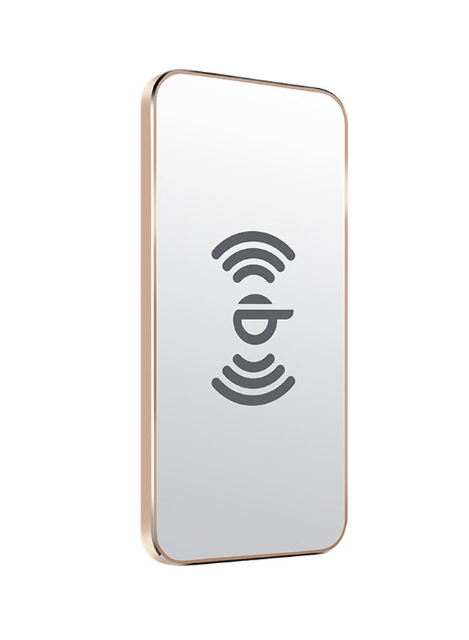 Awei Altra-Thin Alloy Qi Wireless Charger White/Rose Gold