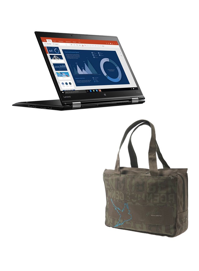 Lenovo X1 Yoga Laptop With 14-Inch Display, Core i7 Processor/16GB RAM/1TB SSD/Intel UHD Graphics 620 Black - Image 1