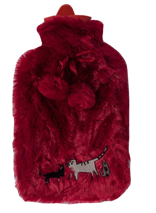 Biggdesign - Cats In Istanbul Hot Water Bag With Soft Plush Cover For Pain Relief - Image 1