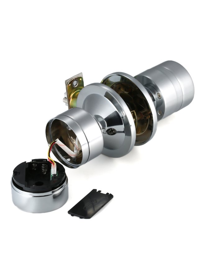 قفل باب رقمي E689 فضي  - Image 4