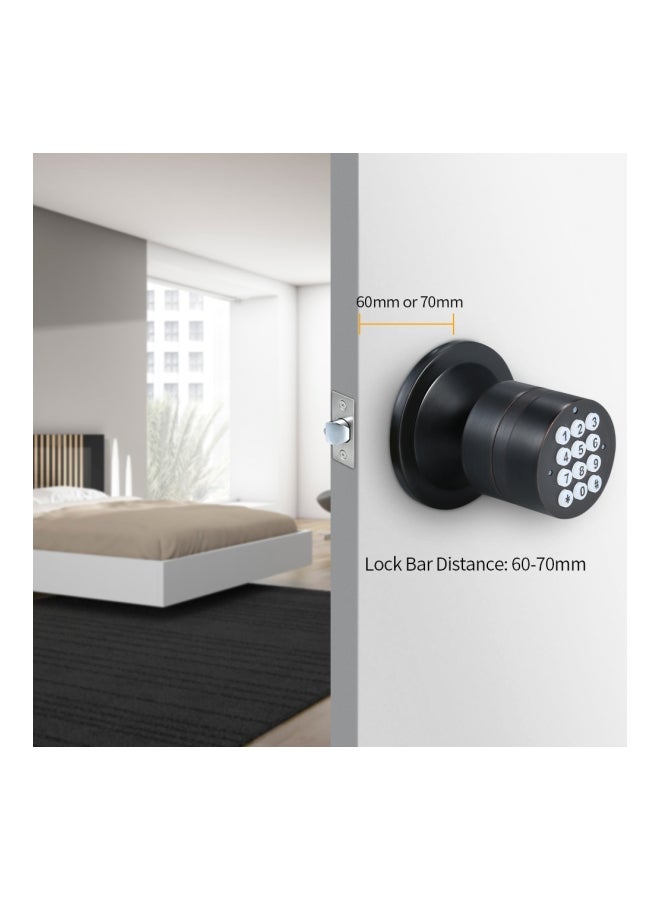 E689 Digital Door Lock Black  - Image 2