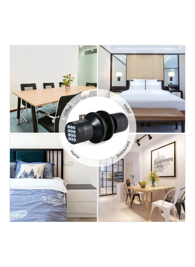 E689 Digital Door Lock Black  - Image 4