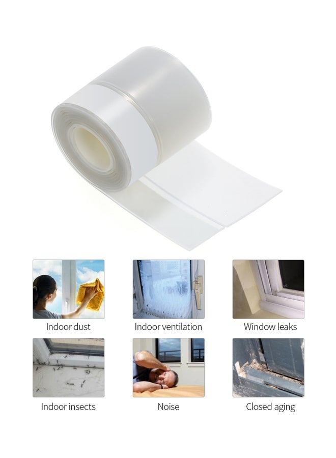 Silicone Rubber Adhesive Seal Strip Clear 1meter - Image 4