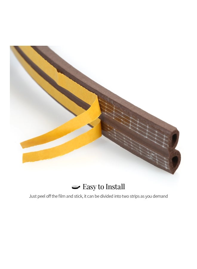 Self-Adhesive Window Seal Strip Brown/Yellow  - Image 5
