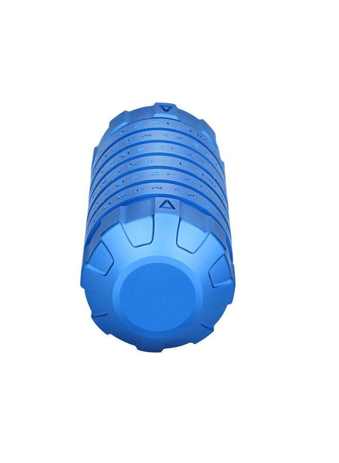 Generic - Cryptex Code Lock CNC Processing Safe Blue 15x5x9.5cm - Image 1