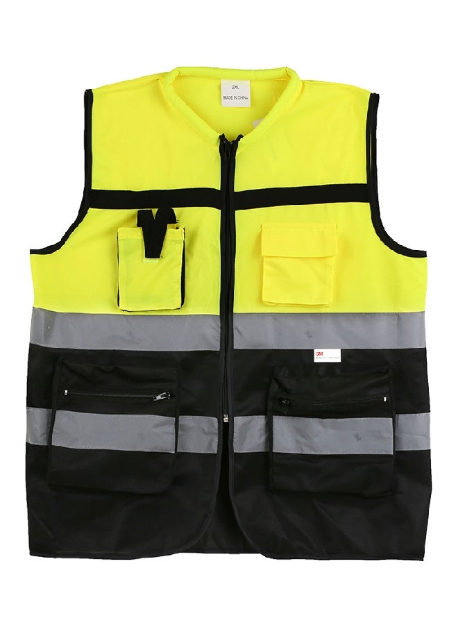 3M Reflective Safety Vest Yellow/Grey/Black - Image 1