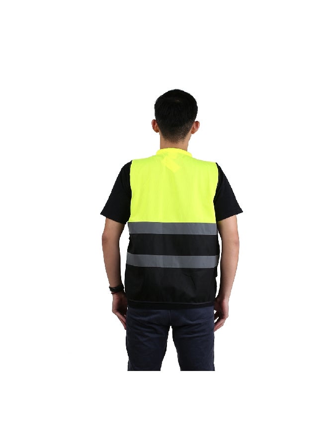 3M Reflective Safety Vest Yellow/Grey/Black - Image 2