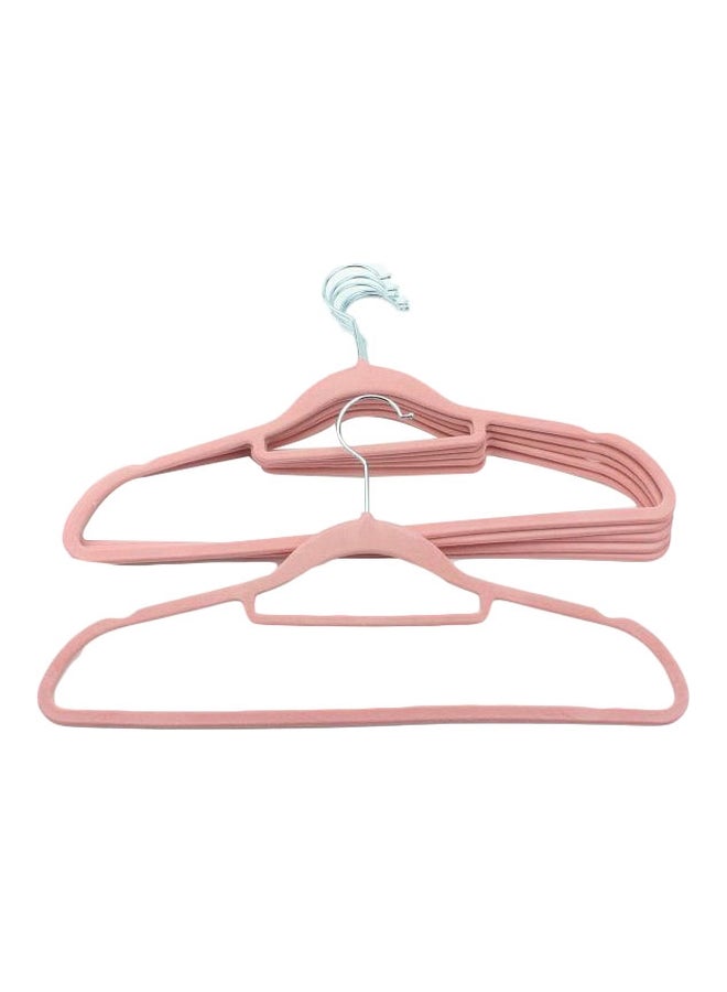 6-Piece Clothes Hanger Pink