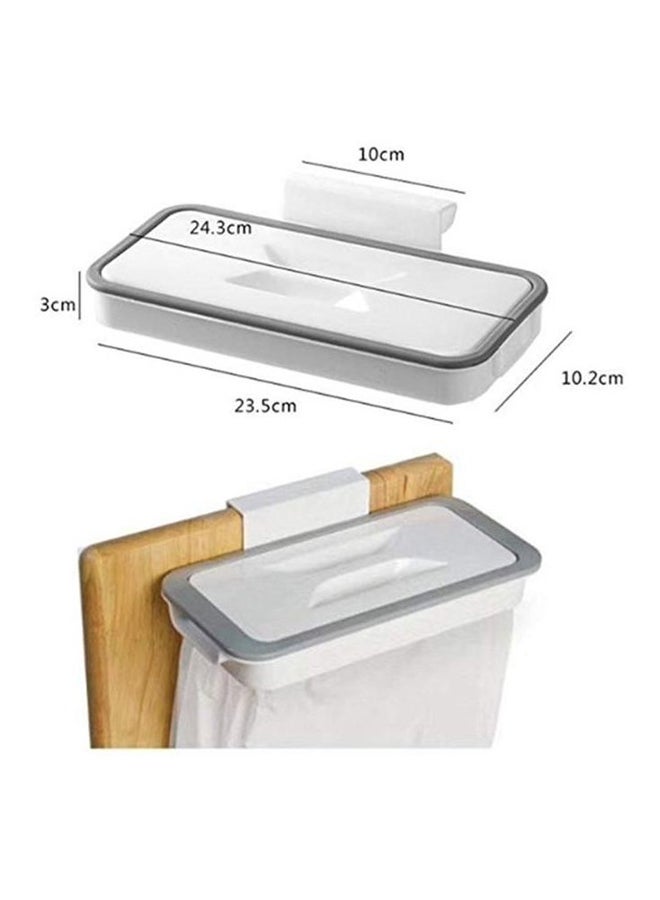 Generic Hanging Garbage Trash Bag White/Grey 24.3x10.2x3cm  - Image 5
