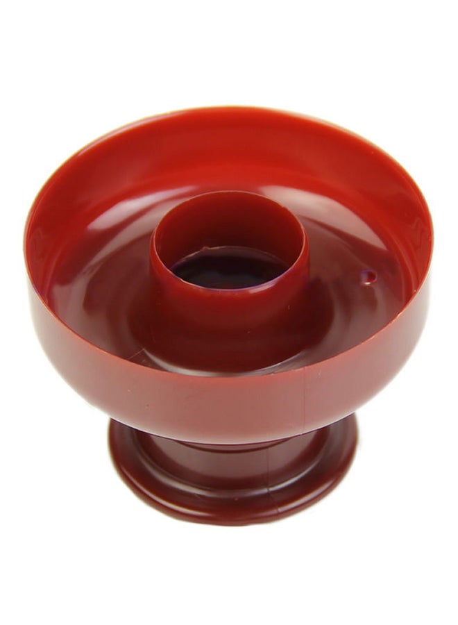 قالب خبز الدونات أحمر 6.2سم