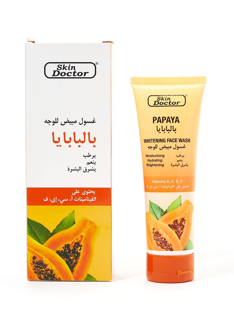 Skin Doctor - Whitening Face Wash Papaya 125ml - Image 1