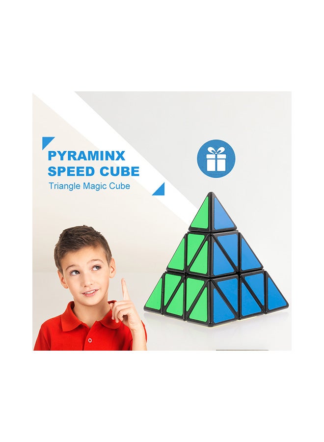 Generic - Pyraminx Speed Triangle Magic Cube Pyramid - Image 1