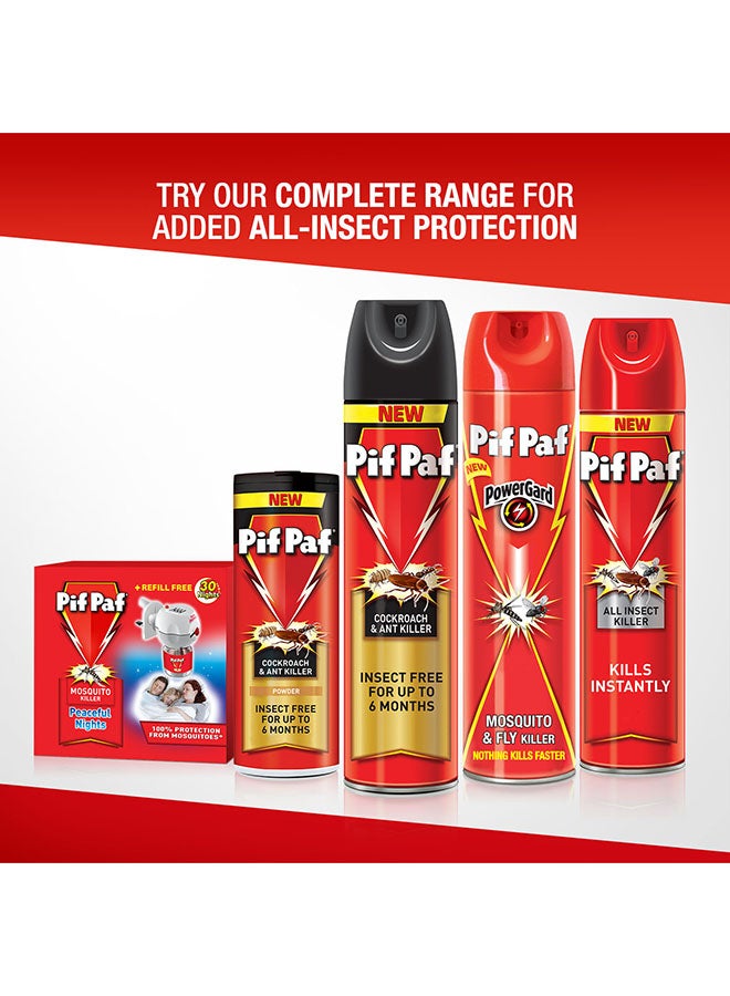 Pif Paf - Mosquito Killer Liquid Electric Device Kit 60 Nights Refill 45ml - Image 1