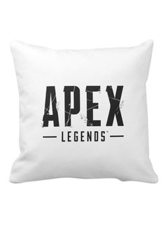 Apex Game 1 Printed Square Pillow White 40 x 40cm