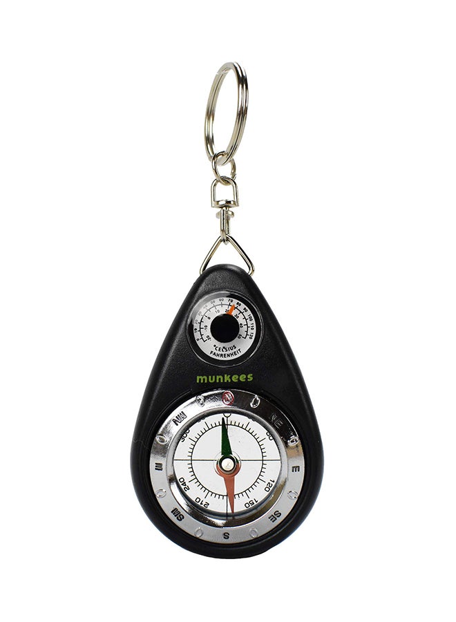 AceCamp Compass And Thermometer Keychain - Image 1