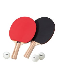 Viper by GLD Products Set Of 2 Table Tennis Rackets Paddles And 3 Balls  - Image 1