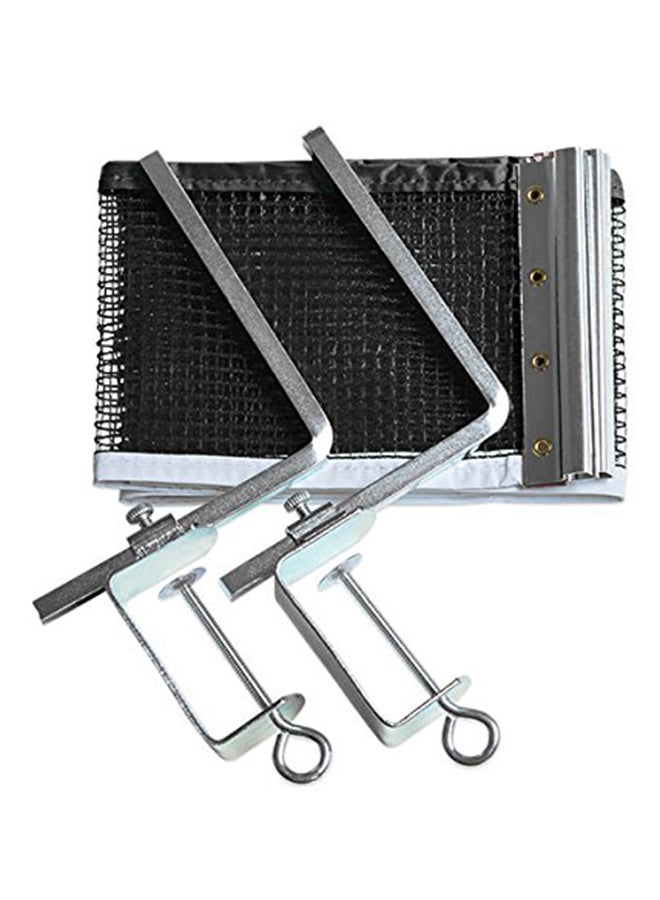 Champion Sports - 2-Piece Table Tennis Paddle Net And Post Set 10.1 x 7.1 x 2.4inch - Image 1