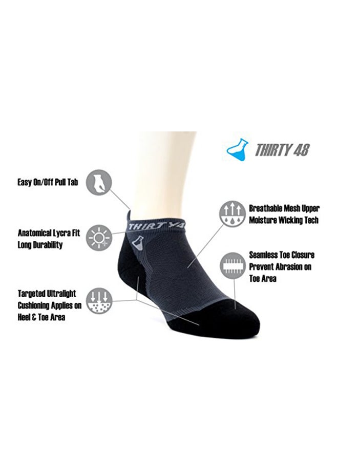 Thirty48 3-Pair Seamless Toe And Cushion Padded Socks  - Image 2