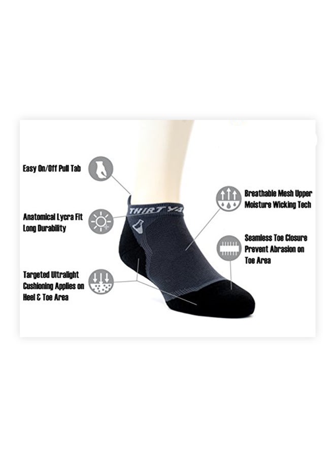 Thirty48 3-Pair Seamless Toe And Cushion Padded Socks  - Image 2