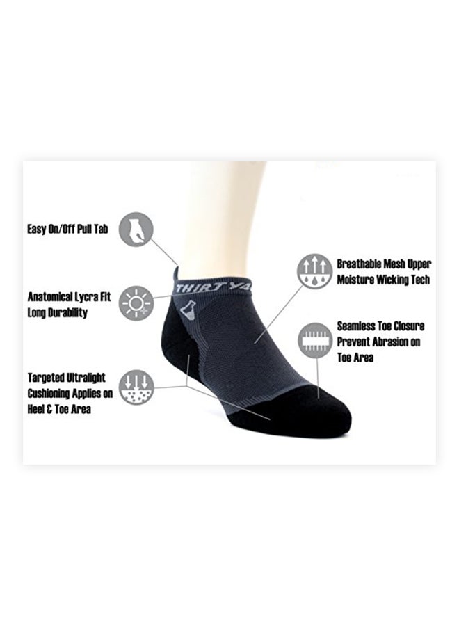 Thirty48 1-Pair Seamless Toe And Cushion Padded Socks - Image 2
