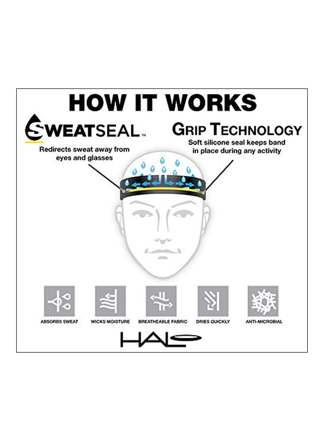 هالو هيد باندز ربطة رأس ماصة للعرق - Image 2