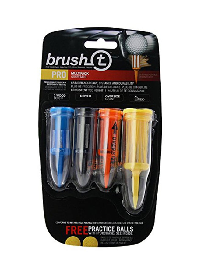 Brush T Pack Of 4 Pro Golf Tees 8.5 x 3.5 x 1inch - Image 2