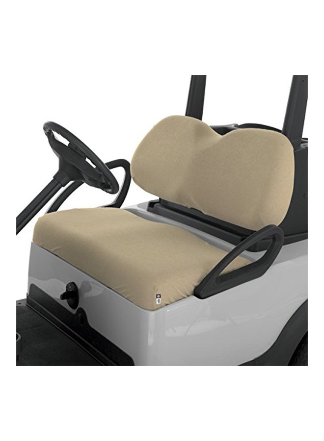 Classic Accessories Fairway Golf Cart Terry Cloth Bench Seat Cover - Image 2