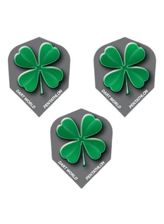Set Of 3 World Pentathlon Shamrock Dart Flights - v1564408461/N28249753A_1