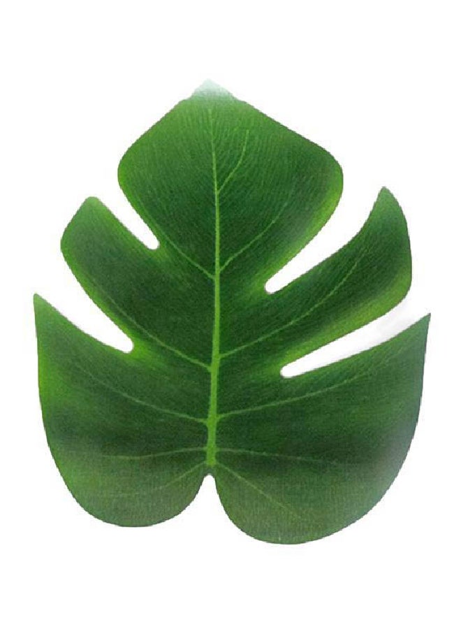 Generic Decorative Artificial Monstera Plant Leaf Green  - Image 1