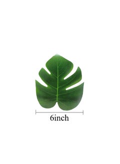 Generic Decorative Artificial Monstera Plant Leaf Green  - Image 2