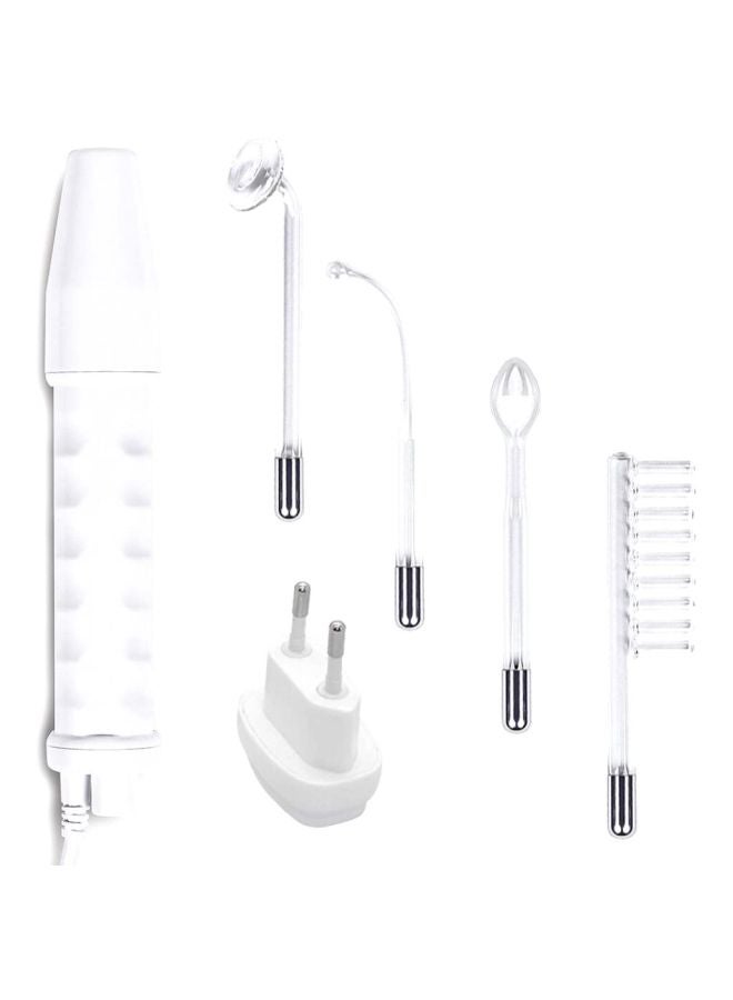 بلولانز جهاز عالي التردد لعلاج حب الشباب بتصميم قلم أبيض/فضي 32x21x5.6سم - Image 1