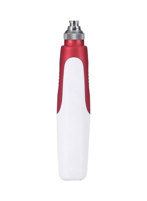 Electric Micro Needle Derma Pen Red/White/Silver 15cm