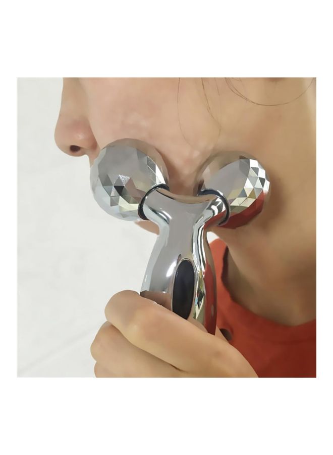 Bluelans 3D Roller Massager Silver 6.1x3.54x2.08inch - Image 2